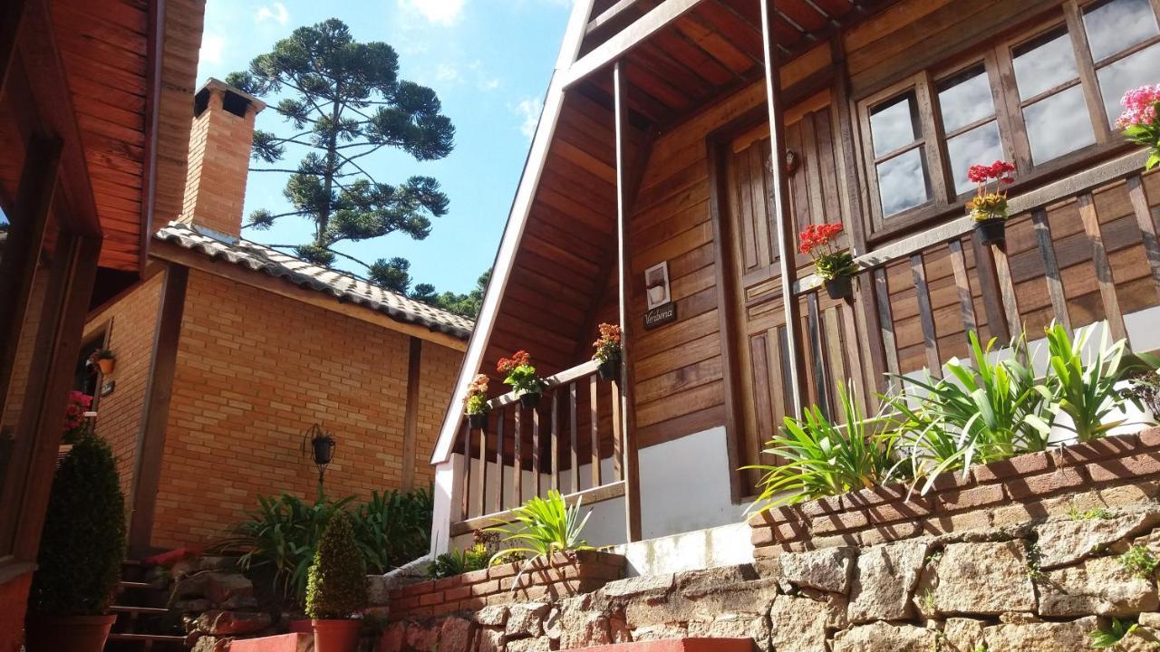Villa Valentina Chales Com Lareira E Churrasqueira Campos do Jordão Exterior foto